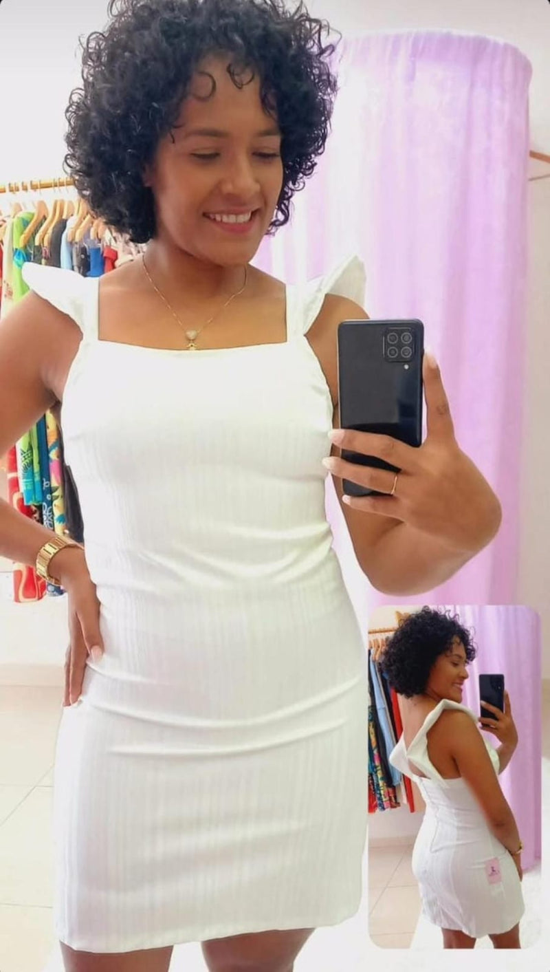 Vestido Midi Branco