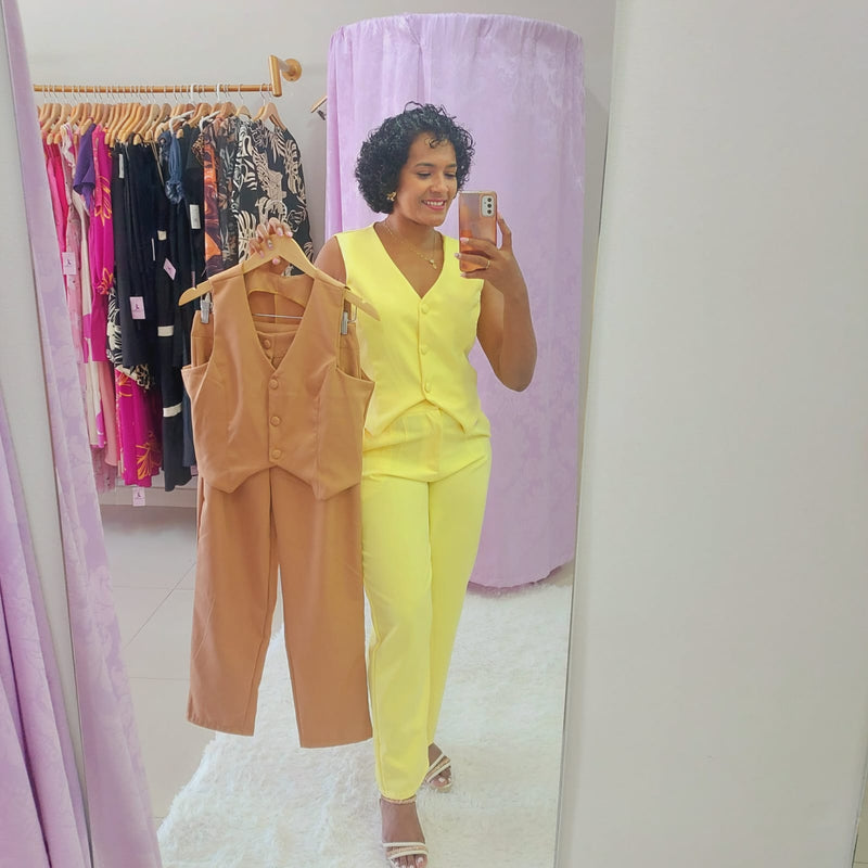 Conjunto Calça Colete