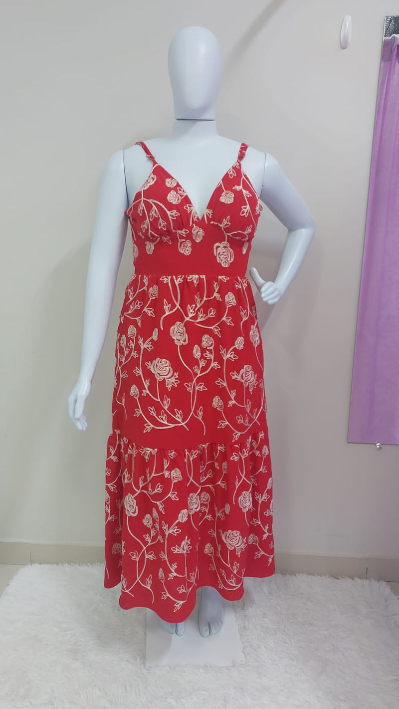 Vestido Bordado