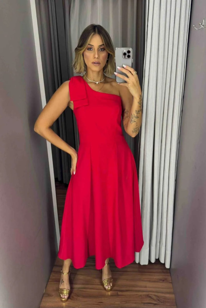 Vestido Ombro Só