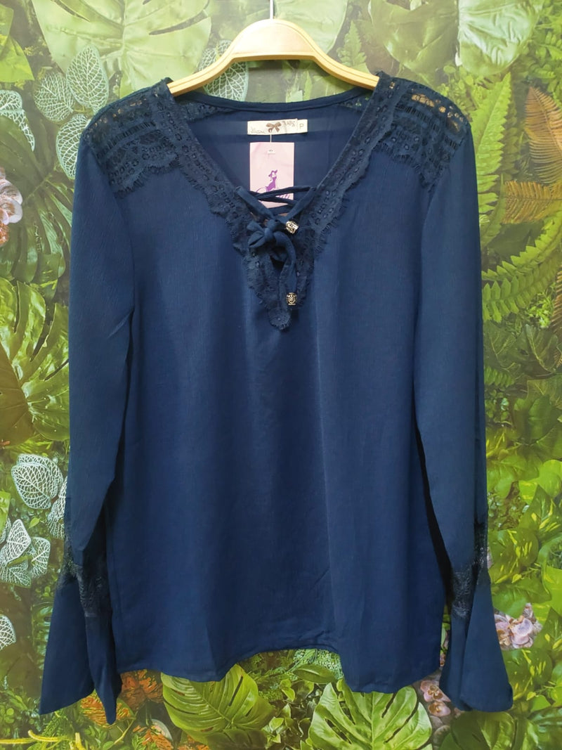 Blusa com Renda