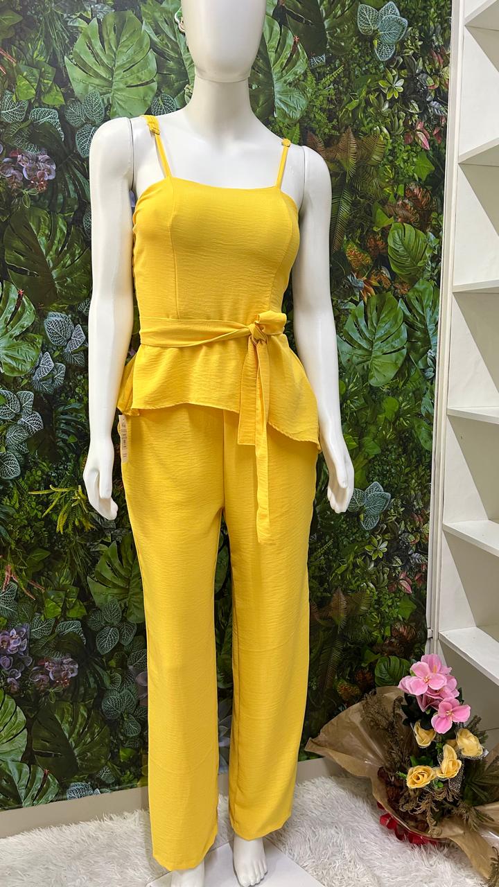 Conjunto Calça Pantalona Com Bata