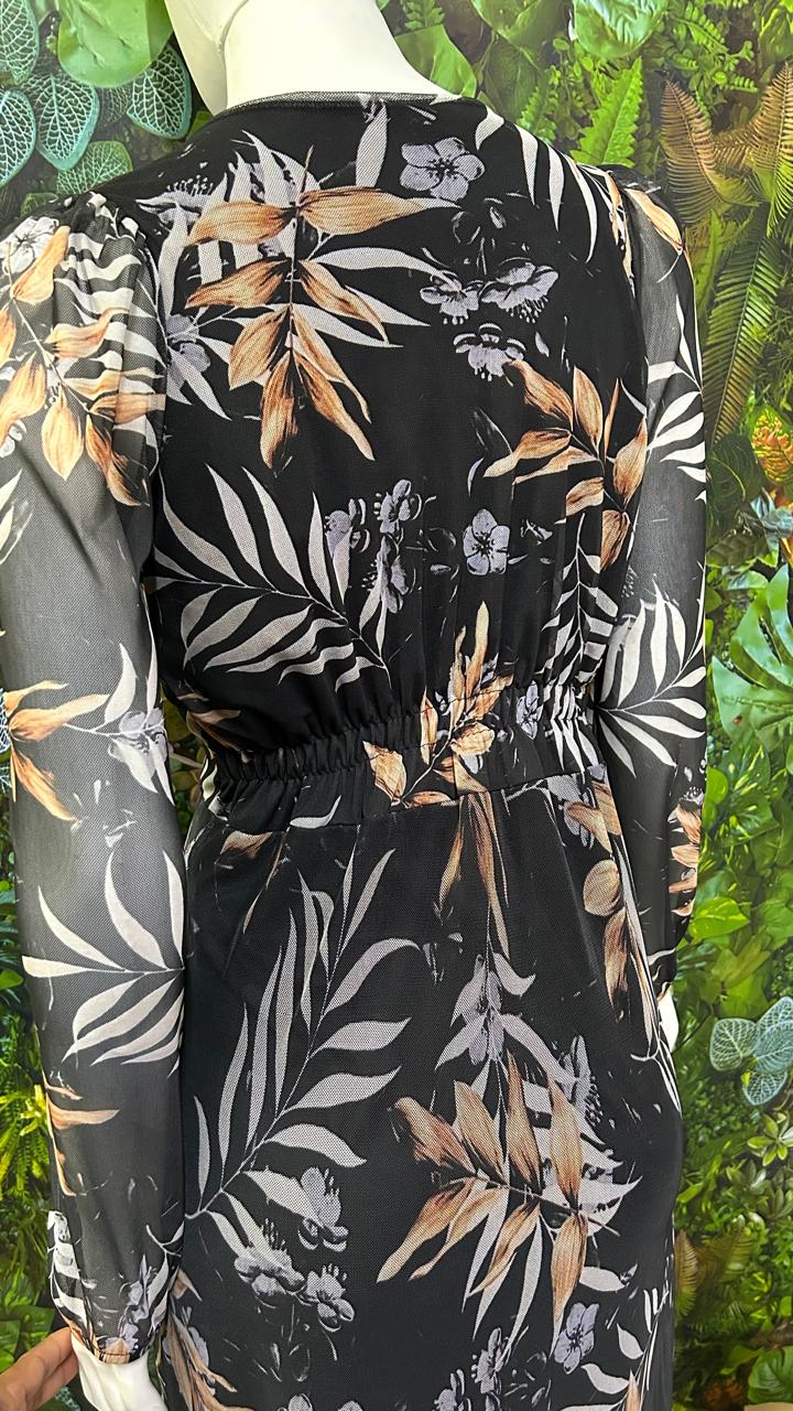 Vestido Tule Longo