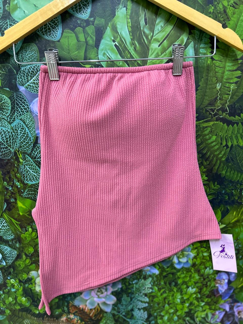 Blusa Tomara Que Caia Assimetrica