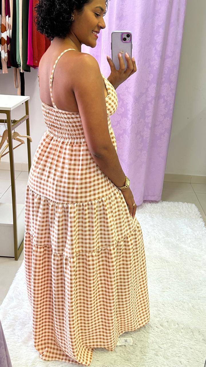 Vestido Quadriculado