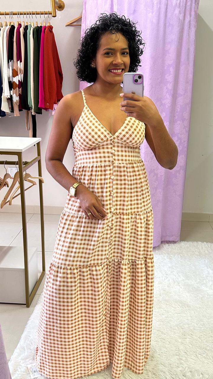Vestido Quadriculado