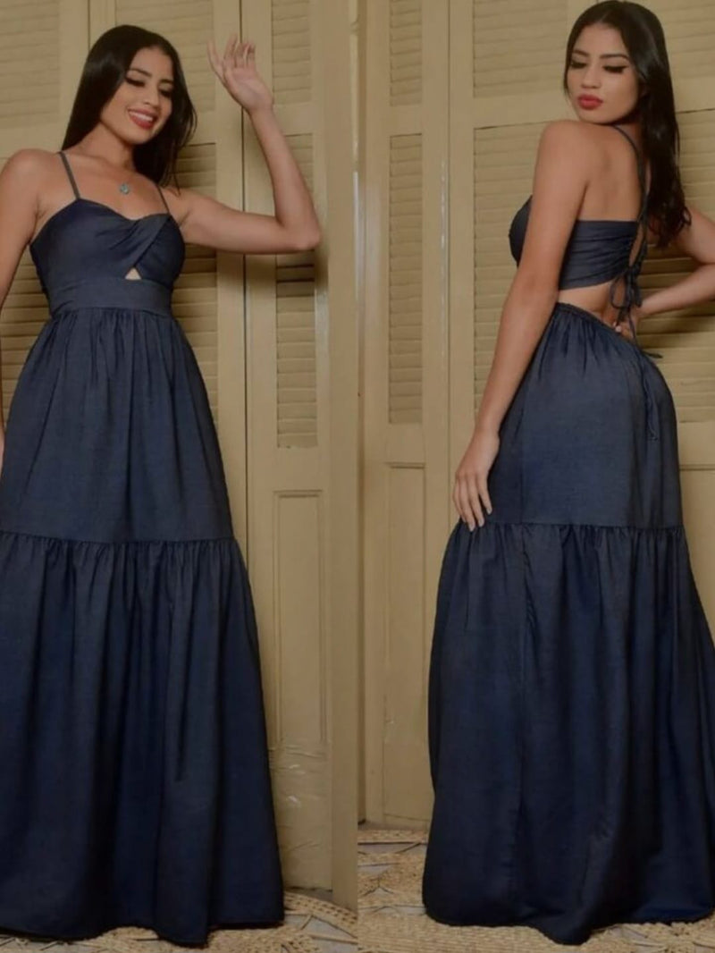 Vestido Brim