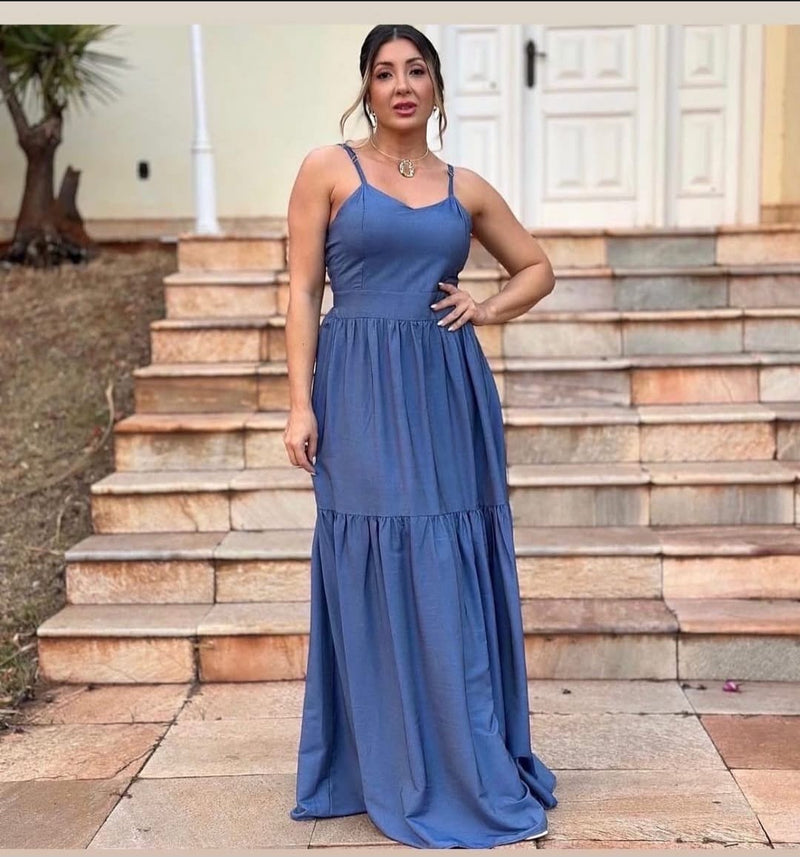 Vestido Brim