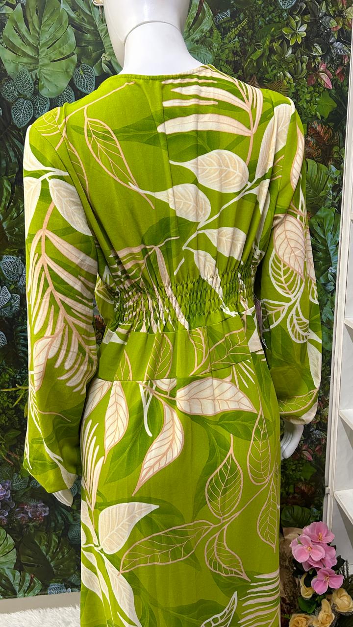 Vestido Manga Longa
